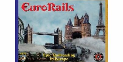 Unbranded Euro Rails Board Game