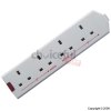 Unbranded Eurosonic 4 Gang 2Mtr Surge Protected Extension