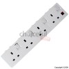 Unbranded Eurosonic 4 Gang 2Mtr Switched Extension Lead