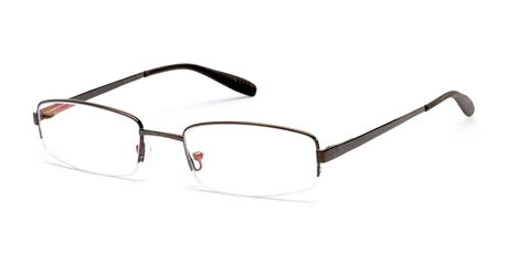 Eustis are a classic pair of contemporary mens semi-rimless bendable glasses. Made of ultra-lightwei