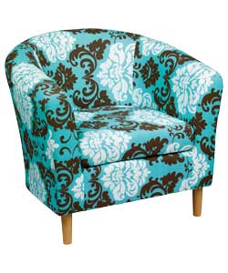 Set of 6 Duck Solid Dining Room Chair covers in Cocoa 0 47293