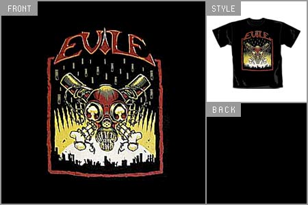 Unbranded Evile (Gas Mask) T-shirt ear_evilegasblkts