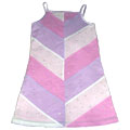 Ex-Asda/Walmart Summer Dress - Pink/White/Lilac - 5/6