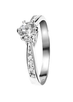 Unbranded EXCLUSIVE - 18ct Gold 0.65ct Brilliant Cut