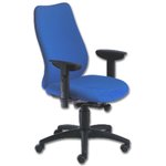 Executive Chair with arms - blue