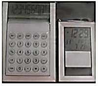 Gift for Man - Executive Clock and Calculator Set