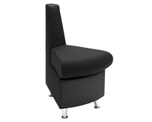 Executive modular seating convex chair