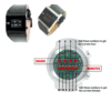 Unbranded Executive Square Binary Watch