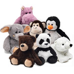 Unbranded Exotic Cozy Plush Microwavable Animals