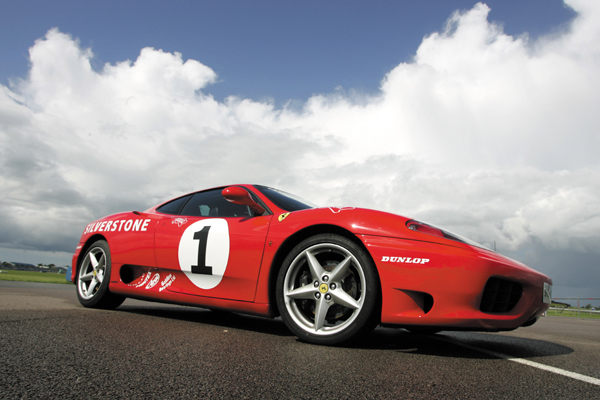 Unbranded Experience Silverstone in a Ferrari F360