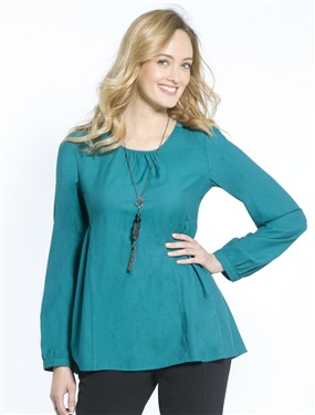 Unbranded Expert Design Ladies Gathered Sleeve Blouse