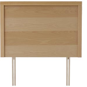 Beech veneer headboard with horizontal grain effec