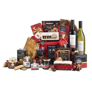 Unbranded Exquisite Hamper - Wine and Puds