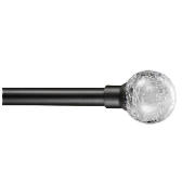 Extendable Metal Curtain Pole 120-210cm Crackle