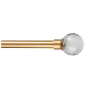 Extendable Metal Curtain Pole 200-360cm Crackle