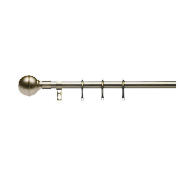Unbranded Extendable Metal Pole With Ball Finial 16-19mm