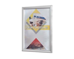 Unbranded External tamperproof poster frames
