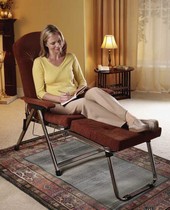 Unbranded EXTRA WIDE FOLDING RELAXER CHAIR