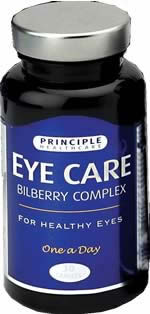 Eye Care (Bilberry Complex) by Principle Healthcare