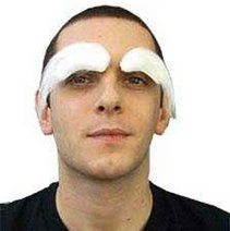 EYEBROWS WHITE SANTA