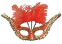 Unbranded Eyemask: Flyaway Grand Gala Red