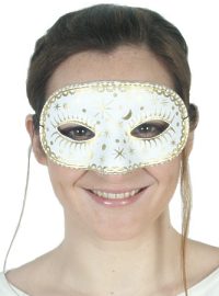 Eyemask: Moon and Stars White
