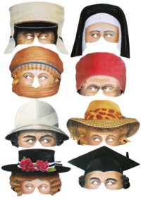 Unbranded Eyemask: Party Pairs (Pack of 8)