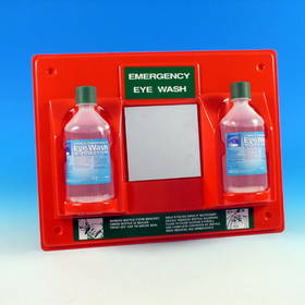 Eyewash Station with Two 500ml Eyewash Bottles