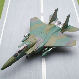 A detailed  collector quality diecast replica of the F15E Strike Eagle Europe 1. Each Armour Collect