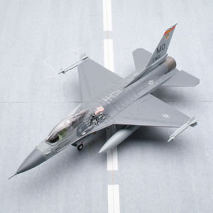 A detailed  collector quality diecast replica of the F-16 Falcon U.S.A.F Enduring Freedom. Each Armo