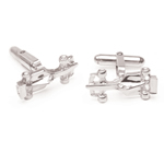 Unbranded F1 Car Solid Silver Cufflinks
