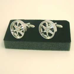 F1 Wheels Cufflinks