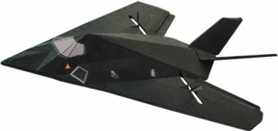 This high quality F-117 Nighthawk radio controlled plane is ready to fly out of the box and up to
