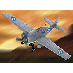 A detailed  collector quality diecast replica of the F4F-4 Wildcat VGF-29 USS Santee. Each Armour Co