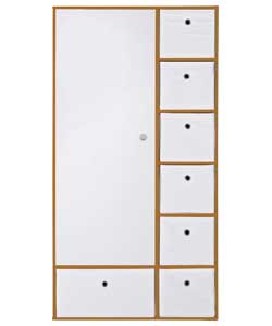 Unbranded Fabriano Oak Wardrobe