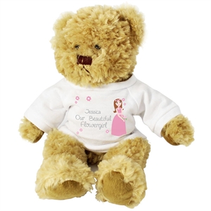 Unbranded Fabulous Flower Girl Teddy
