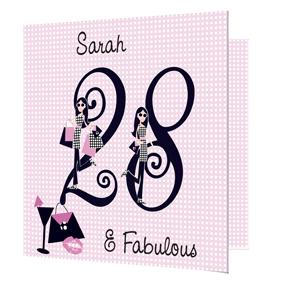Unbranded Fabulous Numbers Card