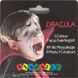 Face paints kit - 3 colour - Dracula