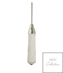 Unbranded FACETED GLASS LIGHT PULL