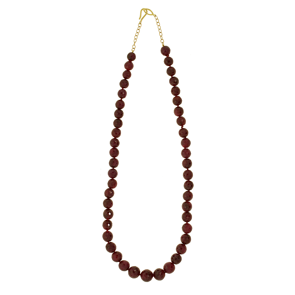 Unbranded Faceted Ruby Necklace