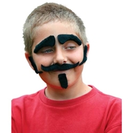 Enticing eyebrows  sleek sideburns  manly moustache and a `goatee` beard - everything to transform