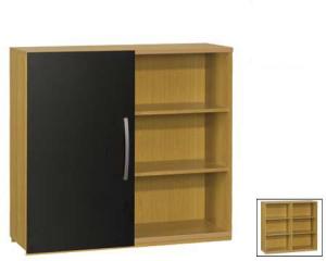 Unbranded Facts cube 6 compartment cherry/black