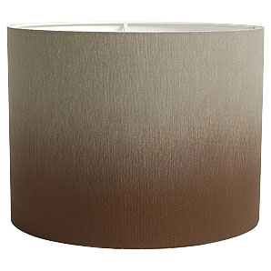 Fade Drum shade- Choc/blue