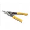 Fai/full c/pound aviation snips-yellow strgt cut
