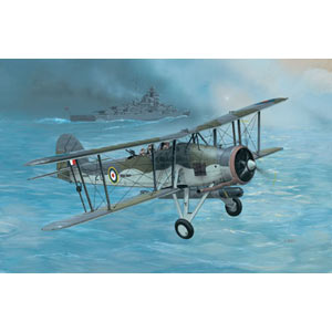 Fairey Swordfish Mk.I/III plastic kit from German specialists Revell. The Swordfish proved to be one