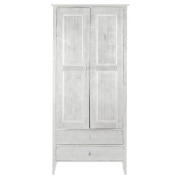 Unbranded Fairhaven 2 door 2 drawer Wardrobe, White