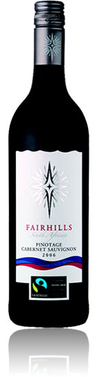 Unbranded Fairhills Fairtrade Pinotage Cabernet 2006 Western Cape (75cl)