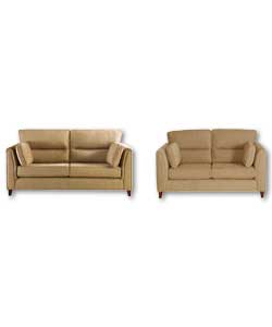 Fairport 3 Seater Plus 2 Seater Beige Suite