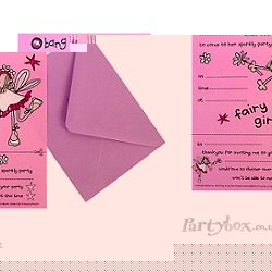 Fairy Girl - Invitations - pack of 20