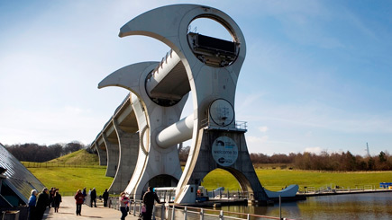 Unbranded Falkirk Wheel Boat Trip and Lunch